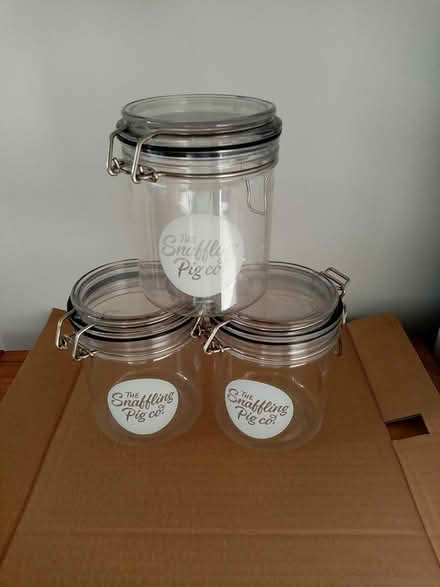 Photo of free 3 X Snaffling Pig Jars (WA5) #1