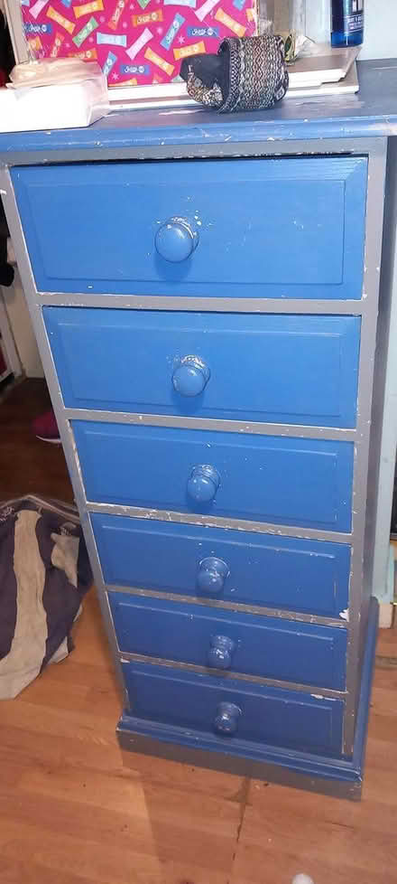 Photo of free Shelving, chest of drawers, hoover (SG6) #4