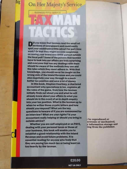 Photo of free Tax books, GU21 4XS (Horsell GU21 4XS) #3