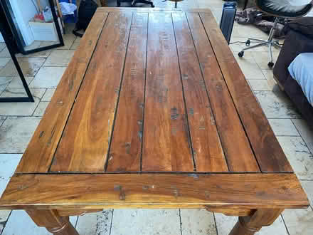 Photo of free Wooden dining table or desk (Maldon CM9) #2