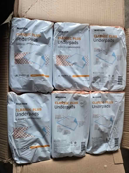 Photo of free 12 packs McKesson Underpads (Castle Hills North) #1