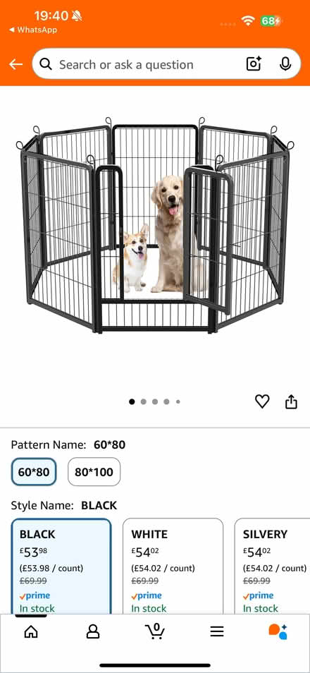 Photo of free Dog pen/cage (Holland Park W8) #1