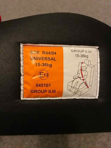 Photo of free Car booster seat (Millhouses S11) #2