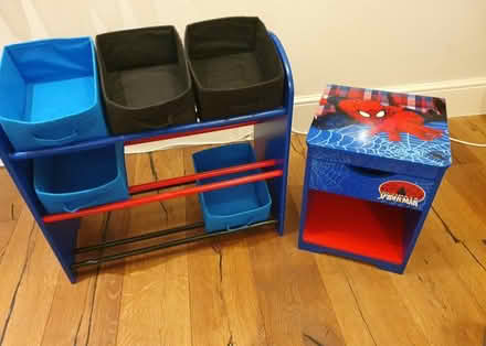 Photo of free Spiderman bedside table & storage (High Barnet EN5) #1