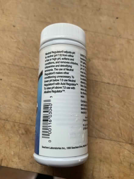 Photo of free Neutral Regulator ph 7.0 (Greenwood) #2