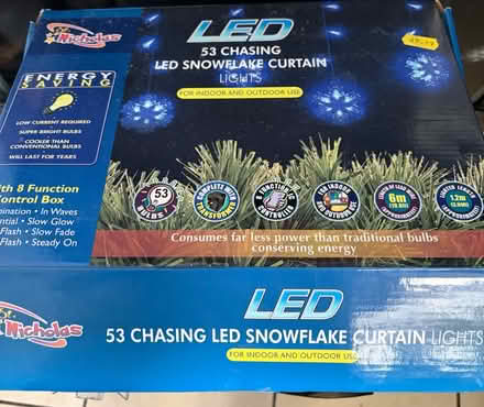 Photo of free Snowflake lights (Westbury Wilts BA13) #3
