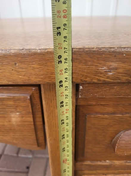 Photo of free Oak Desk (Elmvale Acres) #2