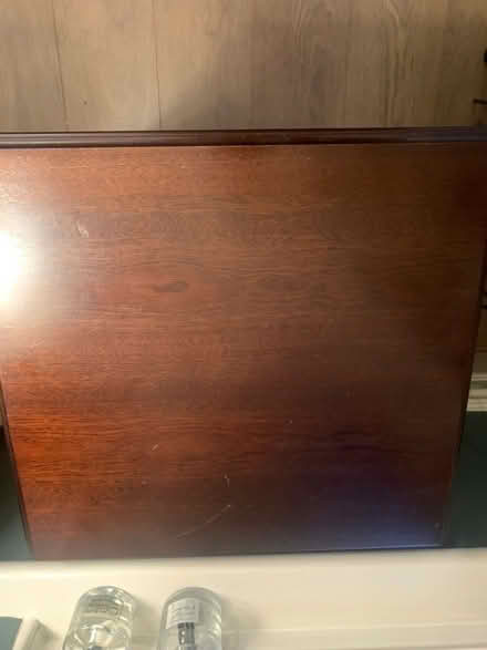 Photo of free Small dark wood unit (Bakewell DE45) #2