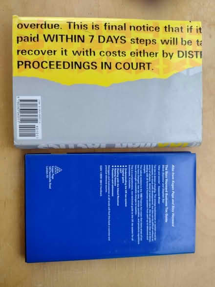 Photo of free Tax books, GU21 4XS (Horsell GU21 4XS) #2