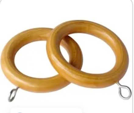 Photo of Curtain rings and hooks (Dublin central) #1
