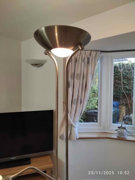 Photo of free Floor standing uplighter and reading lamp (Chesham HP5) #2