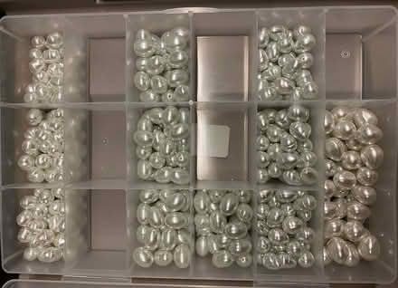 Photo of free large faux pearl beads (midtwn) #1