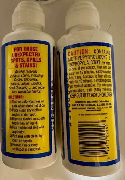 Photo of free Whink Instant Spot Remover (West San Jose 95128) #2