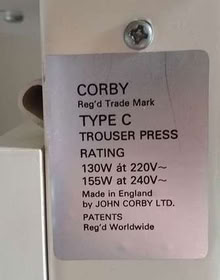 Photo of free Trouser press (Leyburn DL8) #3