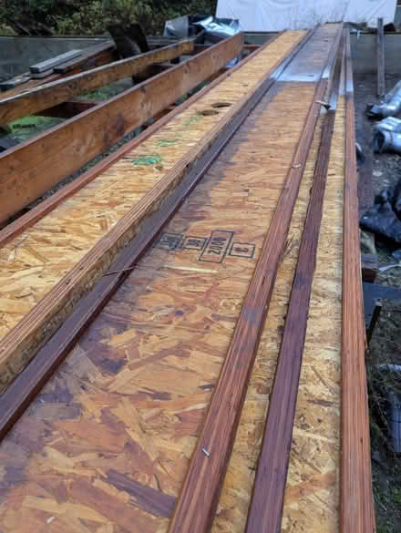 Photo of free engineered wood I beams (Stevens Canyon Rd) #2