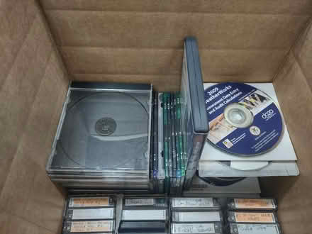 Photo of free DVDs, mini videotapes, DVD cases (Portage Park) #3
