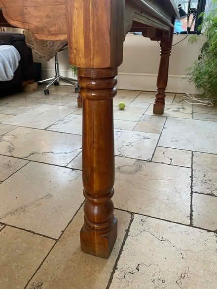 Photo of free Wooden dining table or desk (Maldon CM9) #4