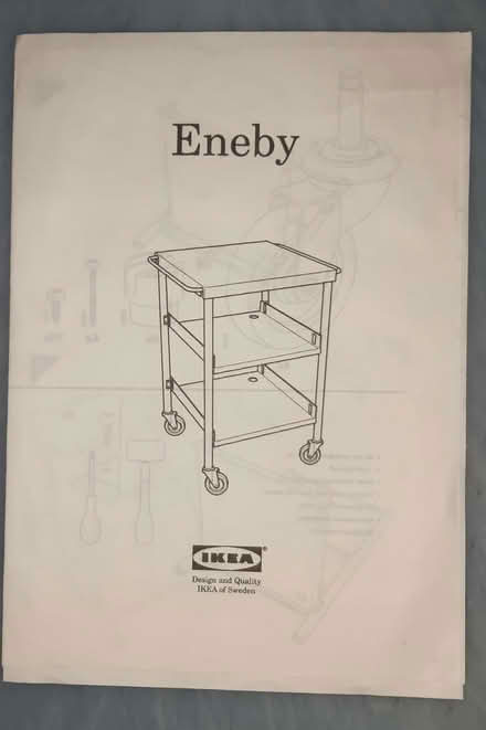 Photo of free IKEA metal trolley (Newton Mearns G77) #3