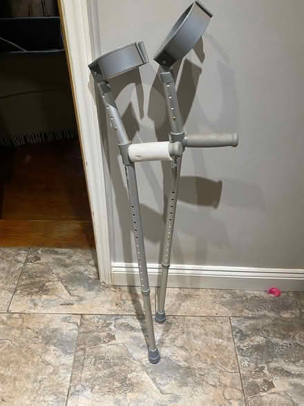 Photo of free Adjustable crutches (Heath and Reach LU7) #1