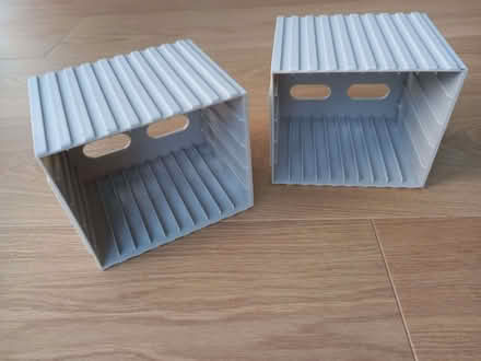 Photo of free 2 plastic CD storage cubes (stackable) in good condition (Bernards Heath AL3) #1