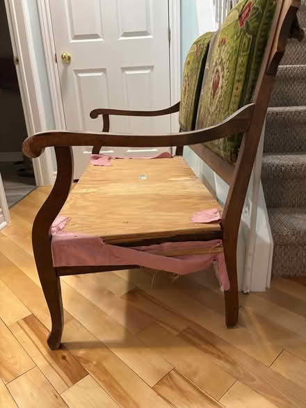 Photo of free Antique love seat (Southeast Ottawa) #2