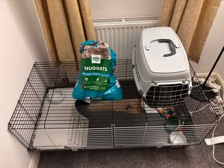 Photo of free Rabbit cage (Rawmarsh S62) #1