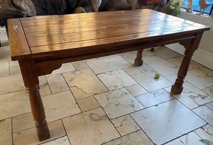 Photo of free Wooden dining table or desk (Maldon CM9) #3