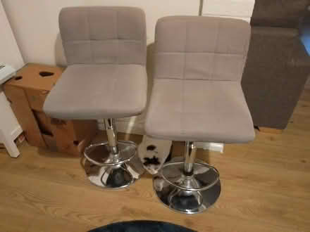 Photo of free X2 bar stools (Newark NG24) #1