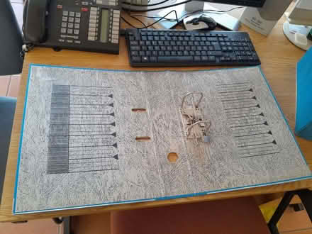 Photo of free 7 x Blue Lever Arch Folders (Chadwell Heath RM6) #3