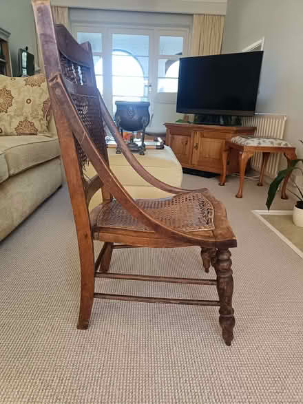 Photo of free Wicker Nursing Chair (CT13) #2