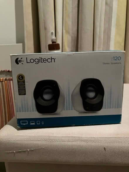 Photo of free Logitech PC speakers (Brighton train station) #1