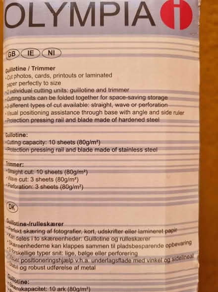 Photo of free Guillotine for cutting photos, cards etc (Forest Hill SE23) #2