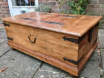 Photo of free Wooden storage box / coffee table (Beaconsfield HP9) #1