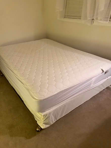 Photo of free Full size mattress cover (Green Brook, south of Rt 22) #1