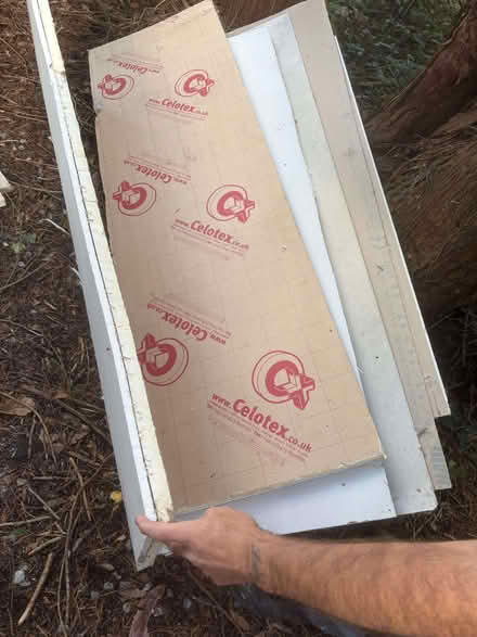 Photo of free Sheets of plasterboard approx. 6 x 2' and some have Celotex (Devoran TR11) #1