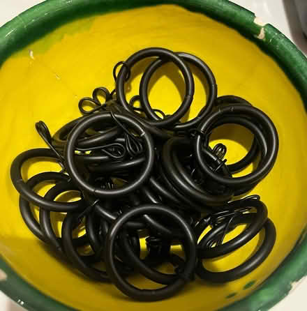 Photo of free Curtain rings (Guildford) #2