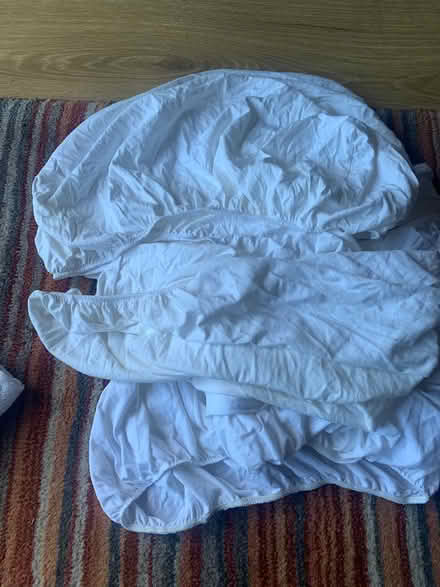 Photo of free Cot fitted sheets (TA78JP) #1