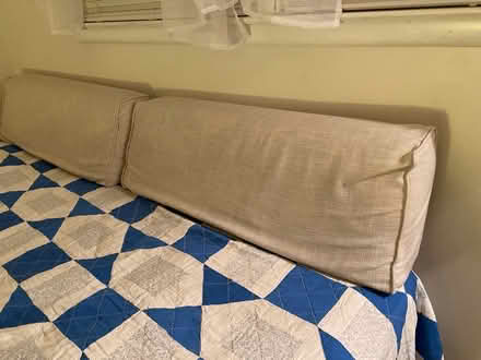 Photo of free Bolsters for daybed (Green Brook, south of Rt 22) #2