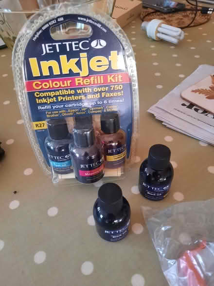 Photo of free Inkjet cartridge refill kit (Grove OX12) #1