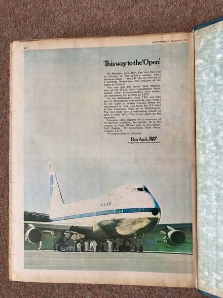 Photo of free Bound editions of Golf Weekly 69/70 (Abingdon OX14) #3