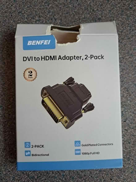 Photo of free DVI to HDMI adapters (Seaside BN22) #1