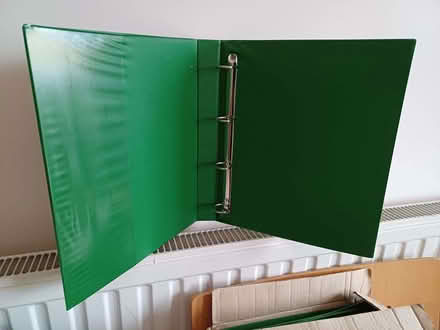 Photo of free 6 x Green A4 Ring Binder Folders (Chadwell Heath RM6) #4
