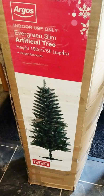 Photo of free Christmas tree 6 feet high. (Littleover DE23) #2