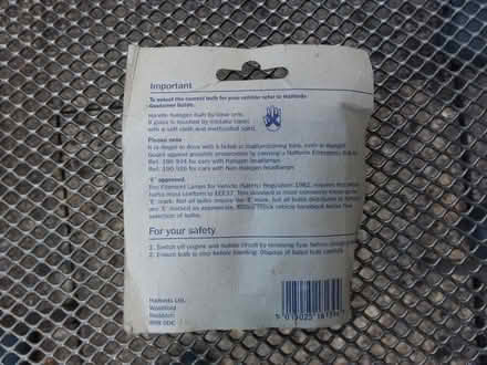 Photo of free Halfords exterior car bulb, type 380 12v 21/5W, halogen (Westbury Fields BS9) #2