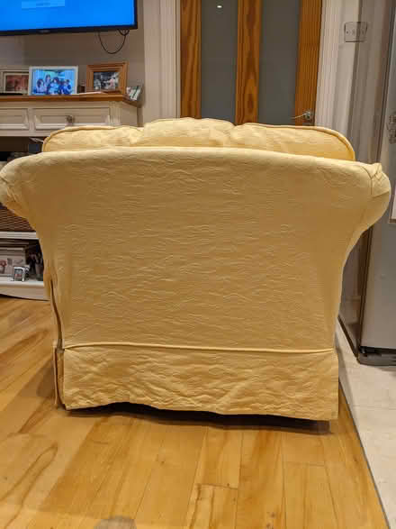 Photo of free Couch and armchair/ spare covers (Cabinteely) #4