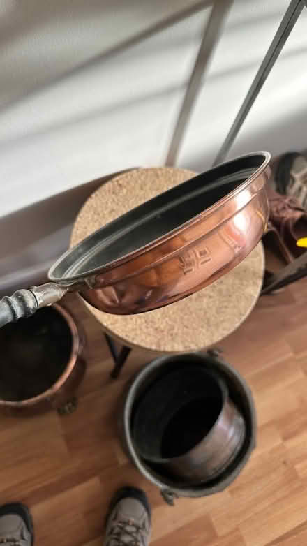 Photo of free Copper Pots, Cauldrons, Flower Pot Stands (New Malden KT3) #3