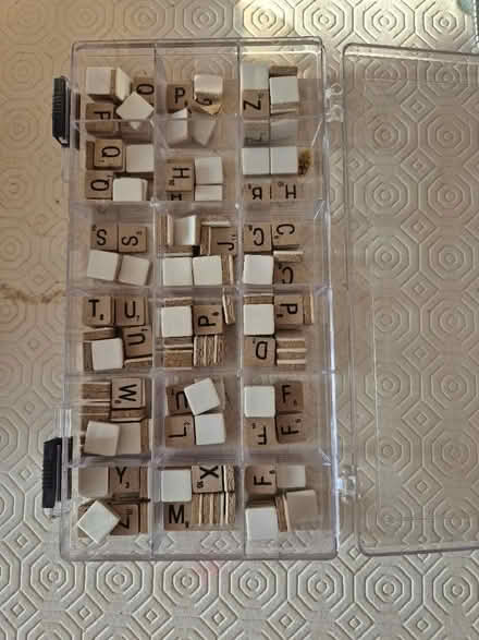 Photo of free Scrabble type tiles (Coombe KT3) #1