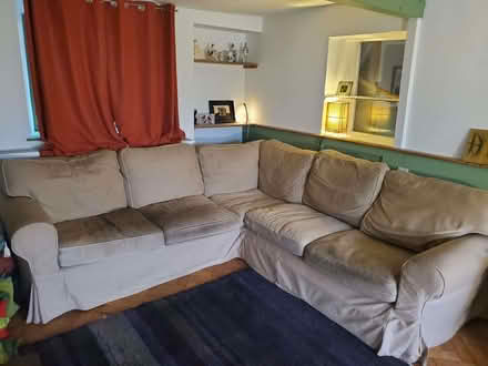 Photo of free Ikea six seater corner sofa bed. (Nash LD8) #1