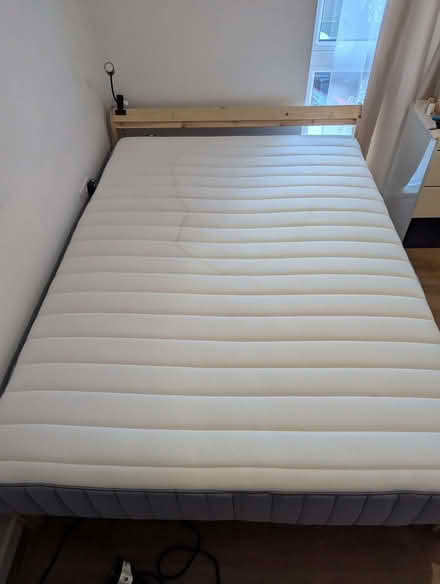 Photo of free IKEA Double Bed with Matress (St Mary Cray BR5) #1