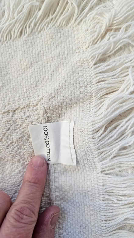 Photo of free King-size cream throw (Wigmore, Gillingham) #3
